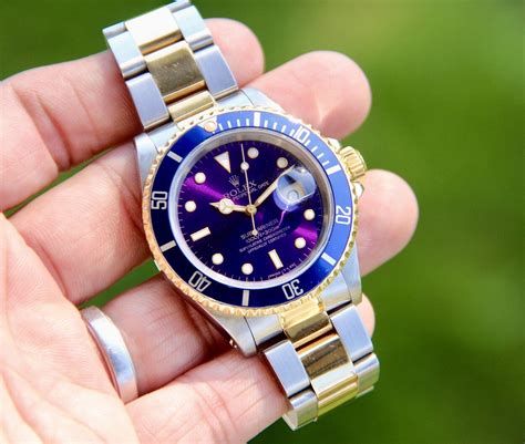 rolex submariner 16613 virato purple prezzo|rolex 16613 price.